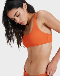 Roxy - Womens Rib Roxy Love Bikini Top