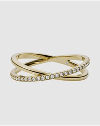 Fossil - Fossil Vintage Iconic Gold Ring JF03752710