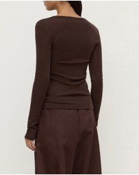 Assembly Label - Nora Merino Wool Henley Top