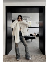 Glamorous - Long fed silhouette small fragrance coat
