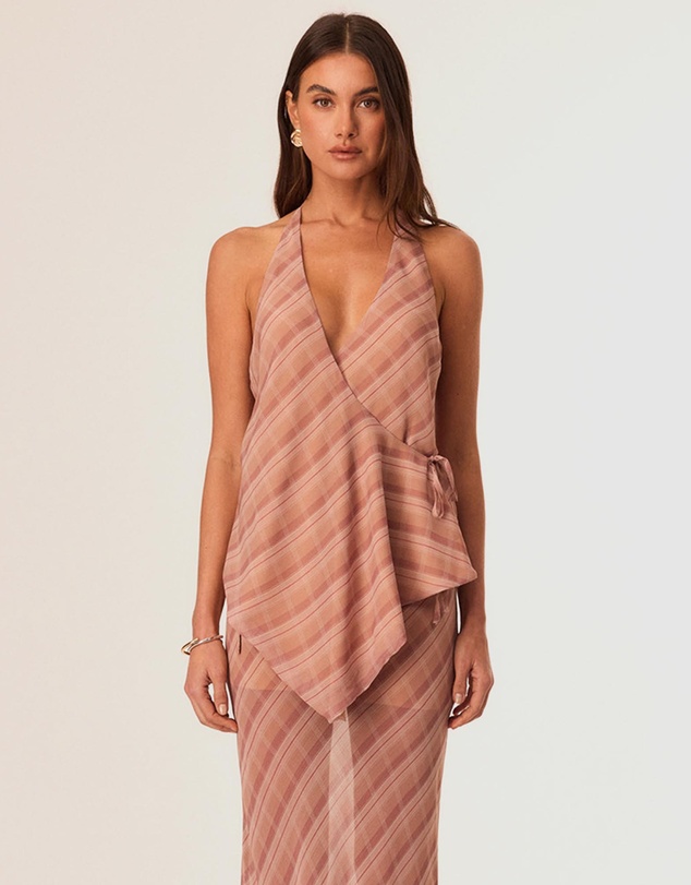 SNDYS - Tai Wrap Top