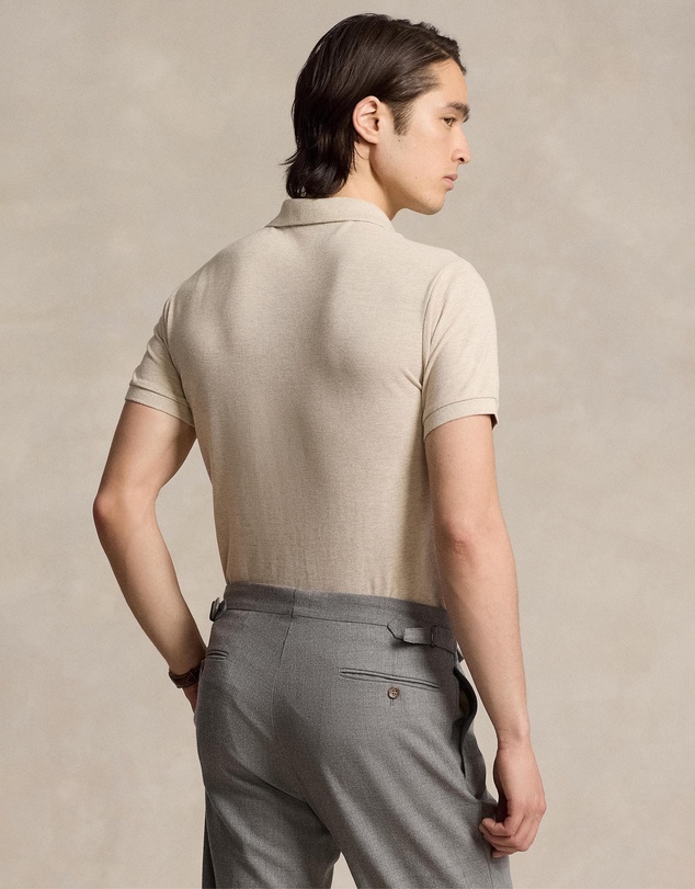 Polo Ralph Lauren - Custom Slim Fit Mesh Polo Shirt
