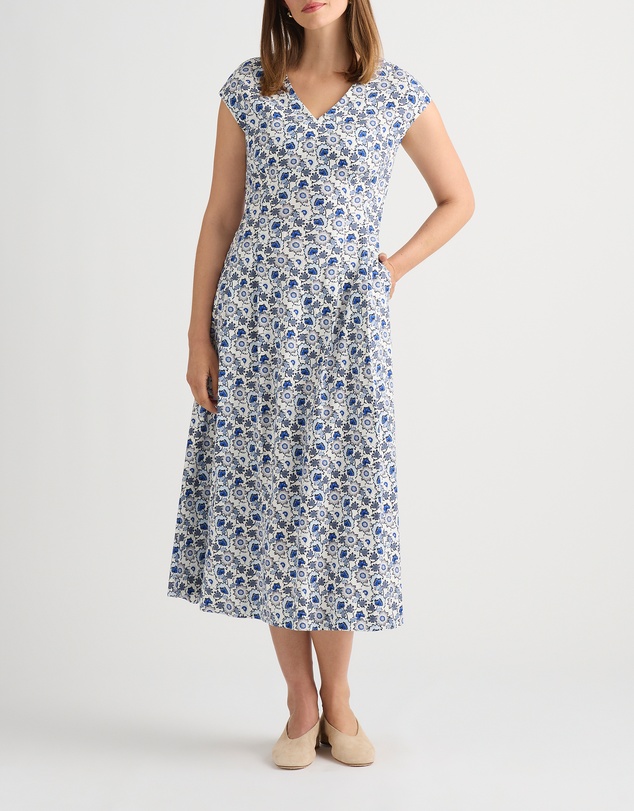 David Lawrence - Annabelle Stretch Linen Dress