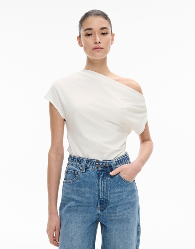 Witchery - Asymmetric Draped T-shirt