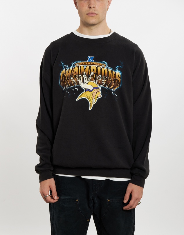 Vintage by The Real Deal - Pre Loved - 1995 NFL Minnesota Vikings Sweatshirt