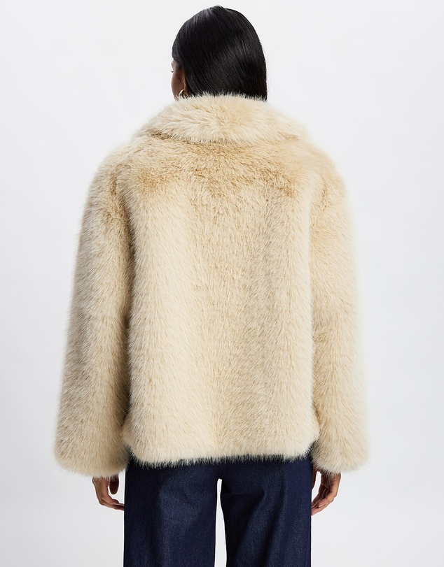 Honey and Beau - Gracia Faux Fur Jacket