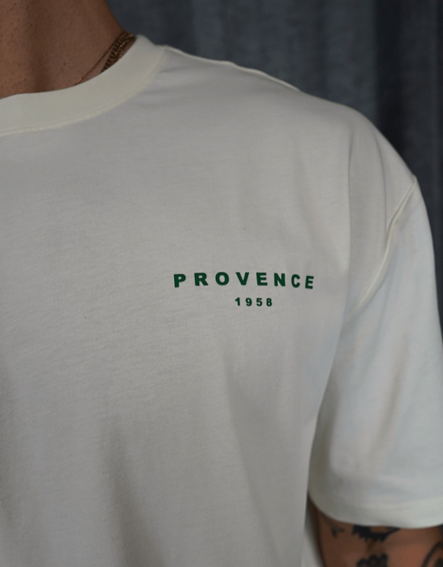 Provence - 1958 Logo T-Shirt Off White