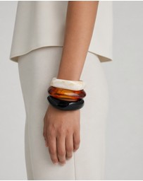 Izoa - Blaze Bangle Stack