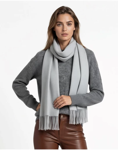 SILK MAGNOLIA - Cashmere Scarf