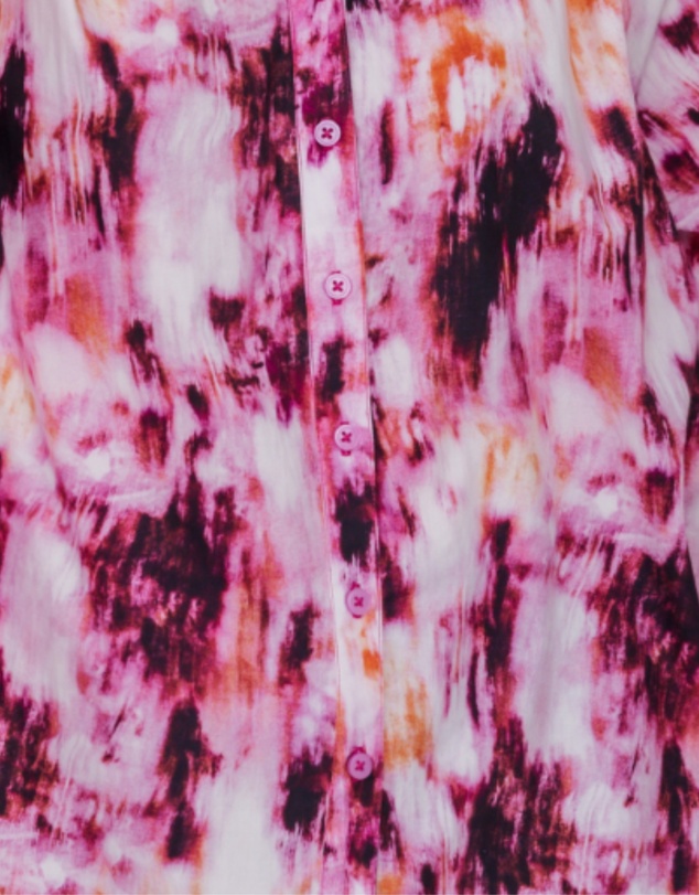 ALEXANDRA - Meeka Blouse Pink Textured Print