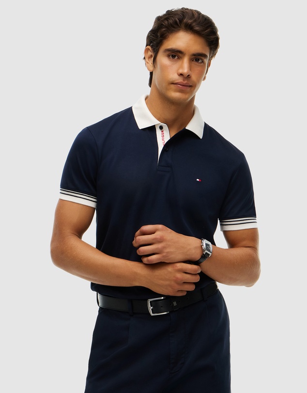 Tommy Hilfiger - Regular Fit Interlock Contrast Polo Shirt