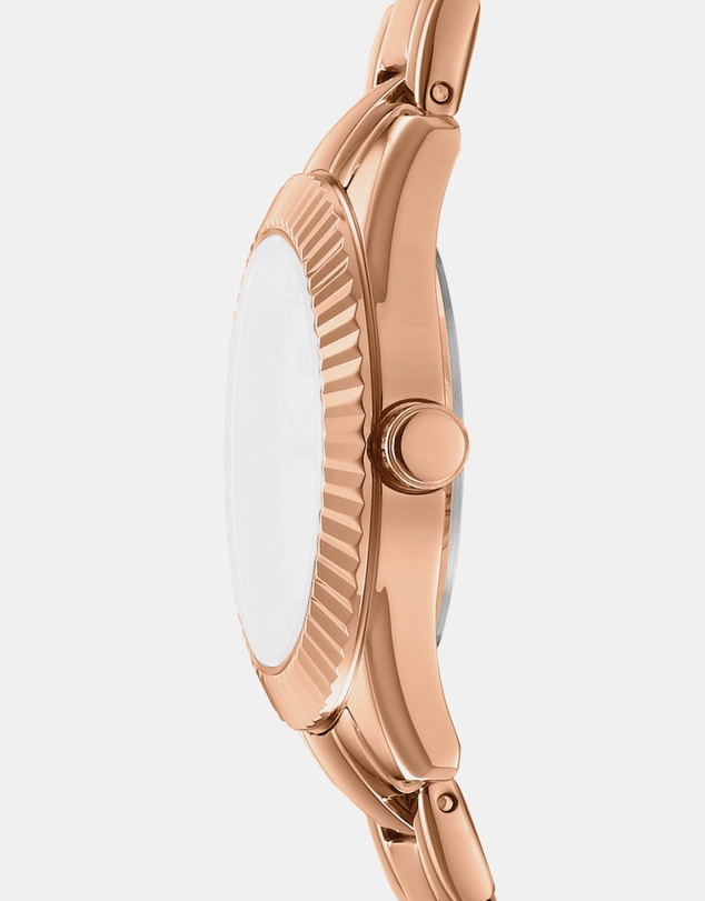DKNY - Everyday Chambers Glitz Rose Gold Stainless Steel 30mm Watch