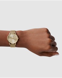 Armani Exchange - Gold-Tone Women's Analogue Watch