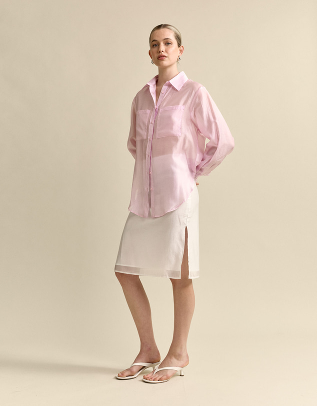 MVN - Sheer Midi Skirt