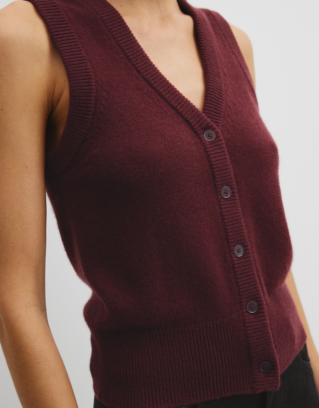 Country Road - Cotton Cash Knit Vest