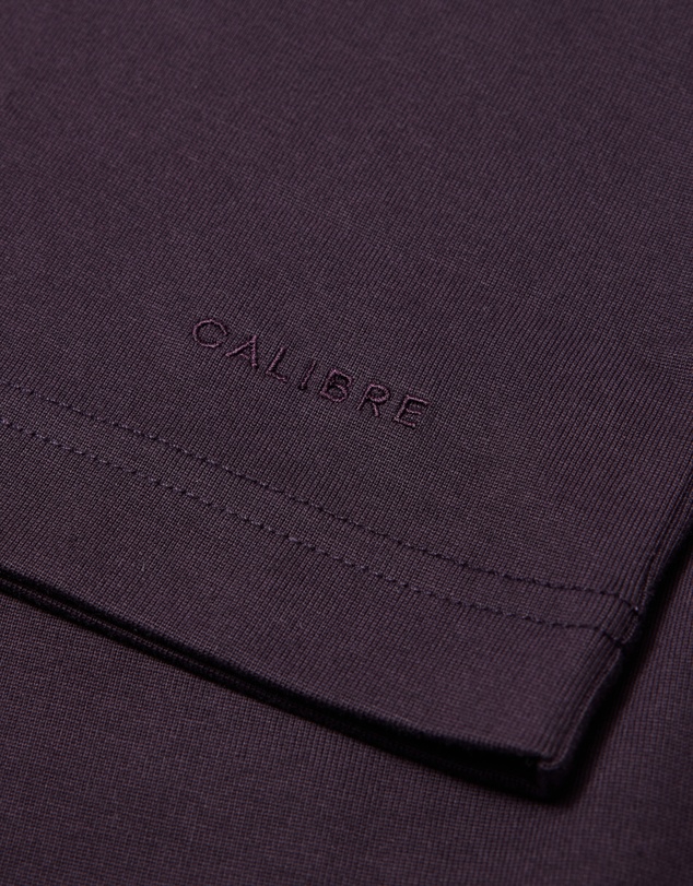 Calibre - Relaxed Crew T-shirt Plum