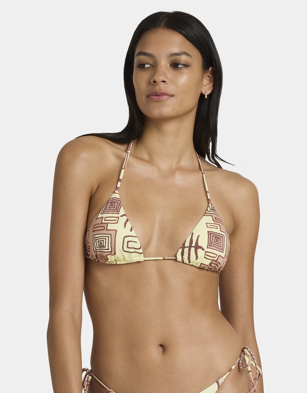 RVCA - Womens Deep Vibe Tri Bikini Top