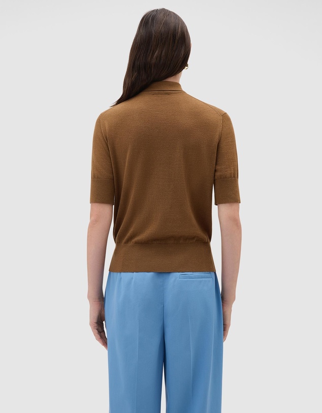 Oroton - Knit Polo Top