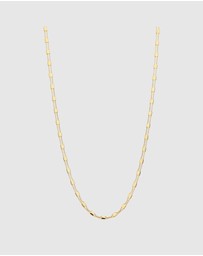 Najo - Summer Veil Yellow Gold Necklace
