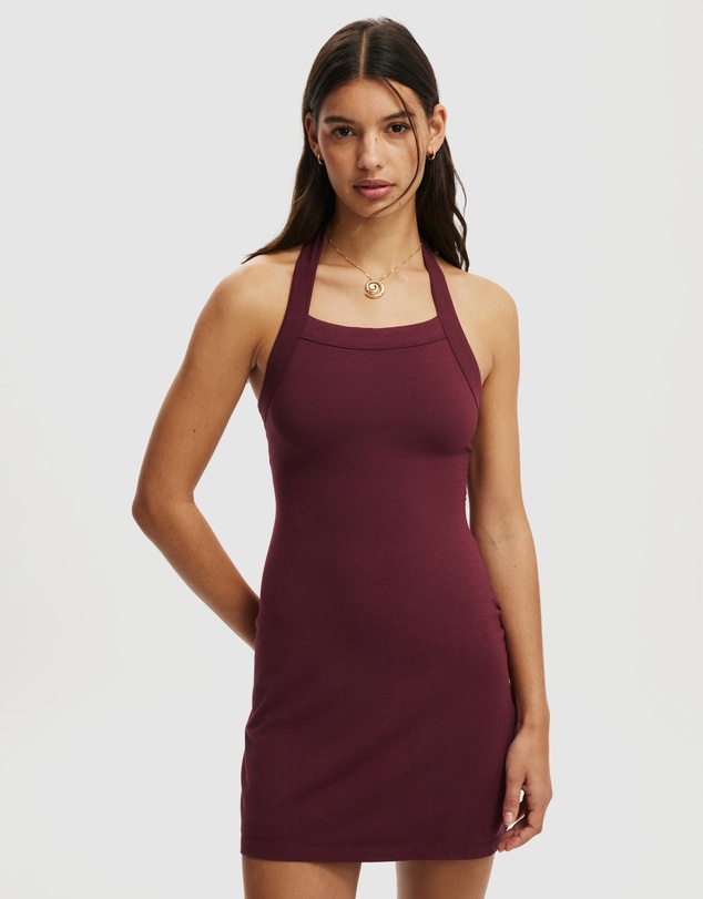 Cotton On - Hailey Halter Mini Dress