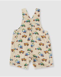 Goldie + Ace - Diggers James Pocket Overalls - Babies-Kids
