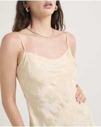 Alice In The Eve - Abbey Jacquard Mini Slip Dress