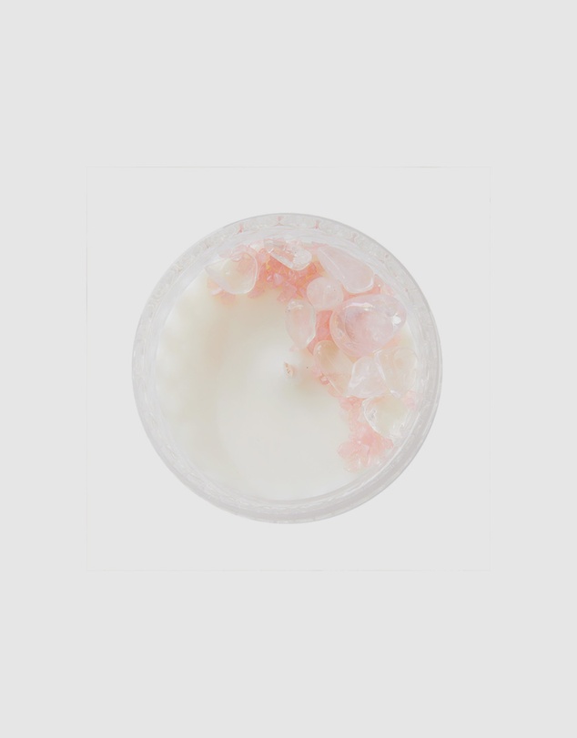 Silk Oil of Morocco - Love Potion Medium Crystal Candle - Love & Connection