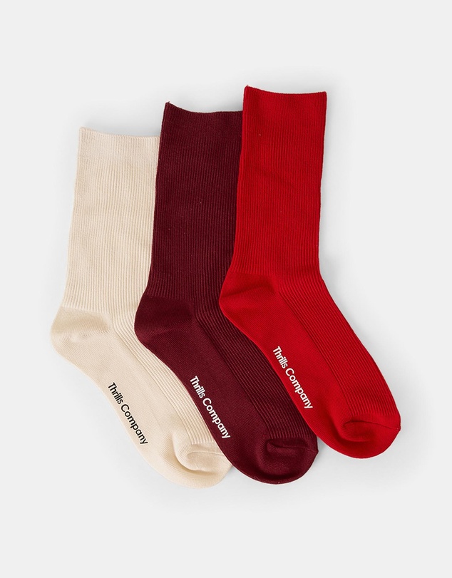 Thrills - Growing Together 3 Pack Socks