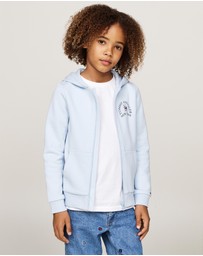Tommy Hilfiger - Nautical Arch Fleece Reg Zip-Up Hoodie - Kids