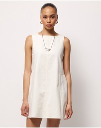 AERE - Romily Soft Denim Mini Dress