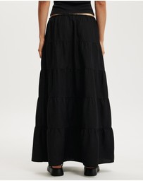 Cotton On - Haven Multi Tiered Maxi Skirt