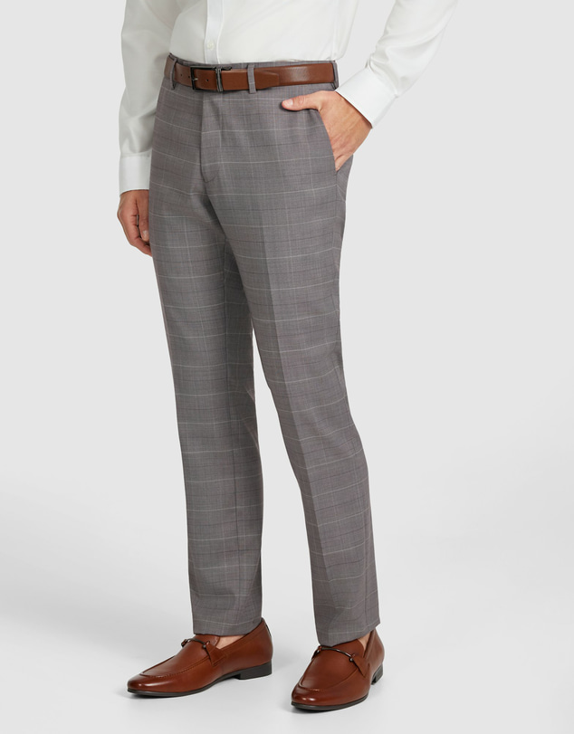Tarocash - Sovran Check Wool Pant