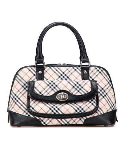 Pre-Loved by Azura Reborn - Pre-Loved Nova Check Canvas Handbag