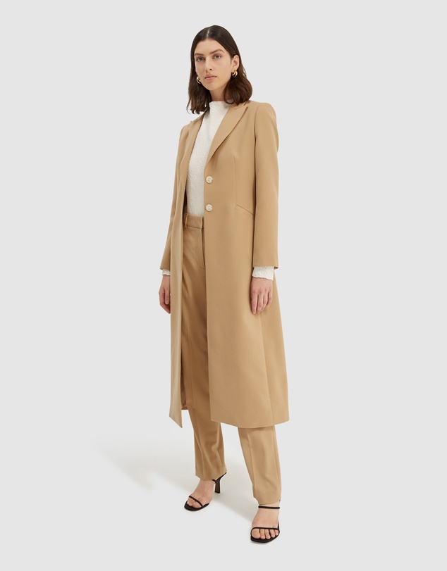 SABA - Celeste Wool Longline Coat