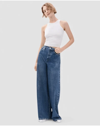 rag & bone - rb Miramar Terry Sofie Full Length Jeans