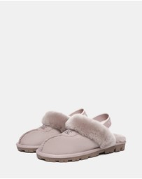 EVERAU - Australian Shepherd Ugg Waffle Plus Cow Suede Upper House Shoes