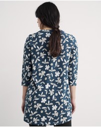 Seasalt - Seasalt Cornwall Teal Shore Foraging Tunic