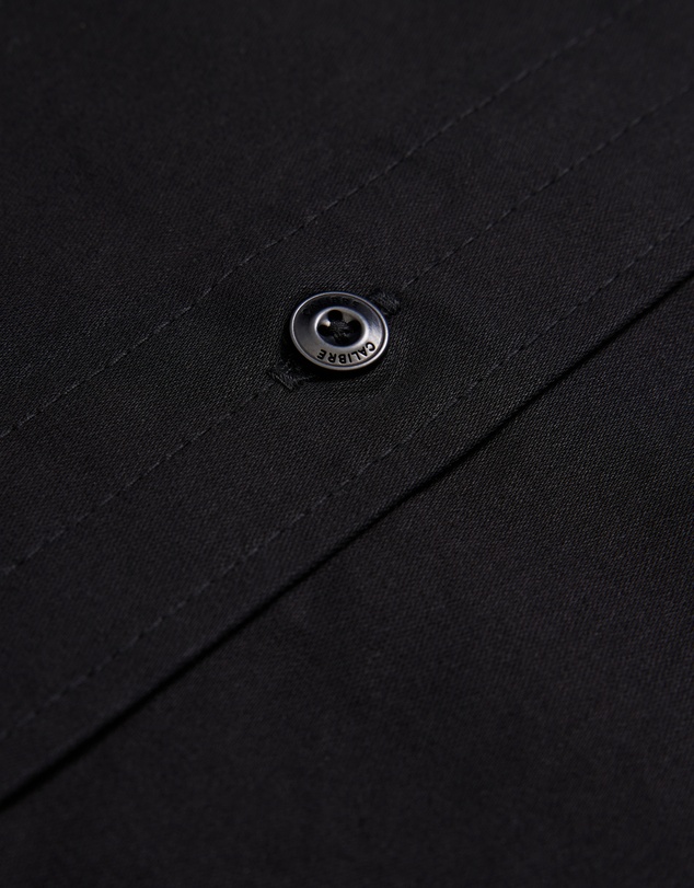 Calibre - Cotton Double Pocket Shirt Black