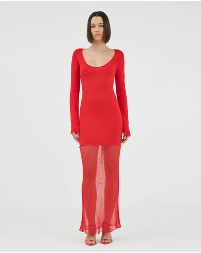 Third Form - Rewind Knit Maxi Dress