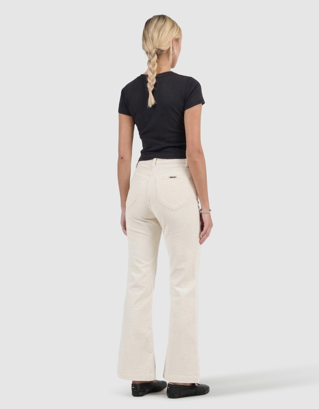 Rolla's - Eastcoast Flare Jean - Ivory Cord