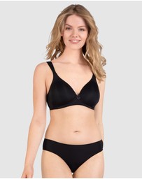 Naturana - Padded Wirefree Wide Strap T-Shirt Bra