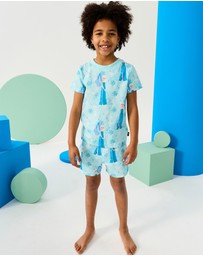 Rock Your Kid - Frozen Short Pyjama Set - ICONIC EXCLUSIVE - Kids