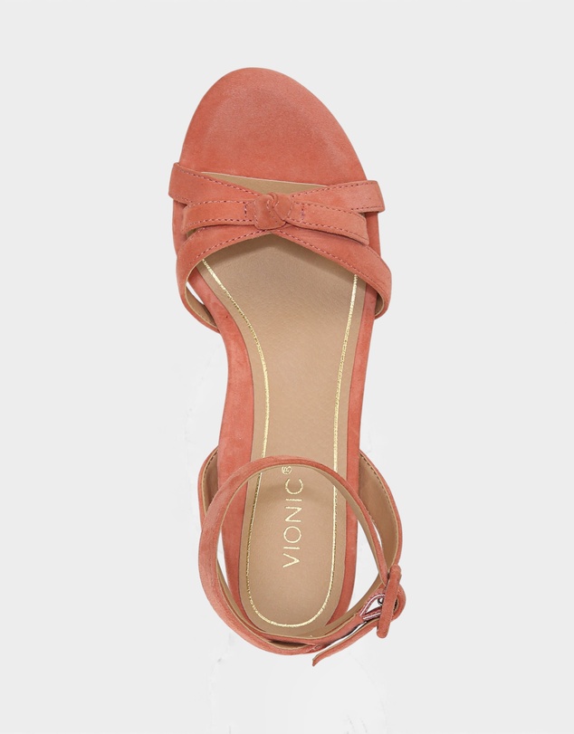 Vionic - Rosabel Heeled Sandal - Terracotta