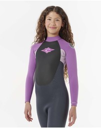 Rip Curl - Kids Omega 3/2 Back Zip Wetsuit Steamer