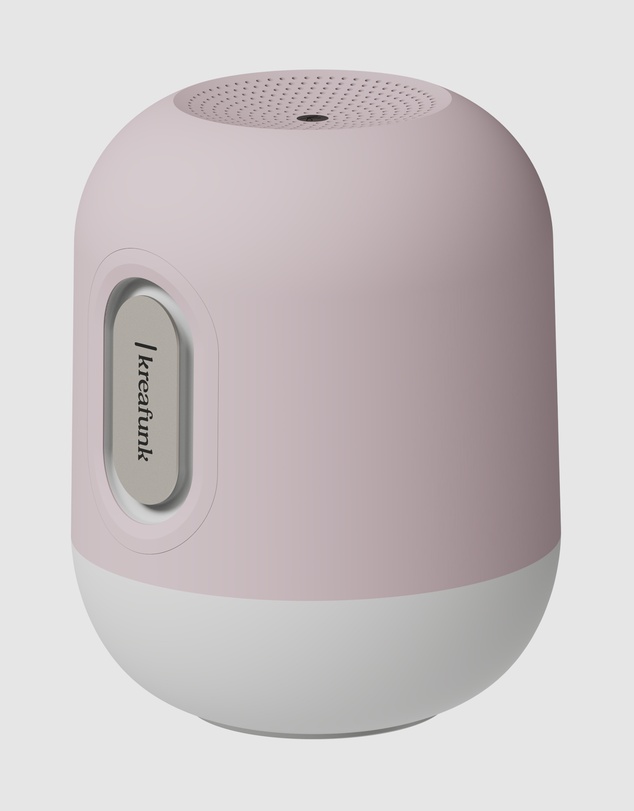 Kreafunk - Kreafunk Kids Glowie Bluetooth Speaker W/ Light - Dusty Rose
