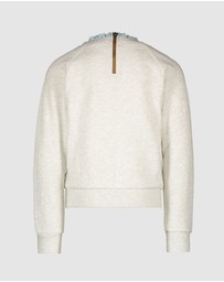 Like FLO - Sweatshirt with Turtleneck Detail - Kids-Teens