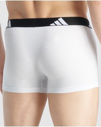 adidas Sportswear - 3 Pack Active Flex Cotton Trunk Underwear