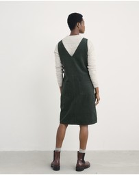 Seasalt - Seasalt Cornwall Green Salt Weave Pinafore