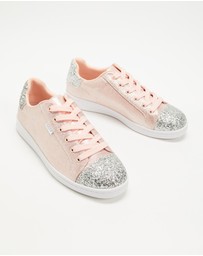 Holster - Stardust Glitter Sneakers - Blush - Women's