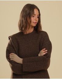 Morgan & Taylor - Jaylah Knitted Fingerless Gloves
